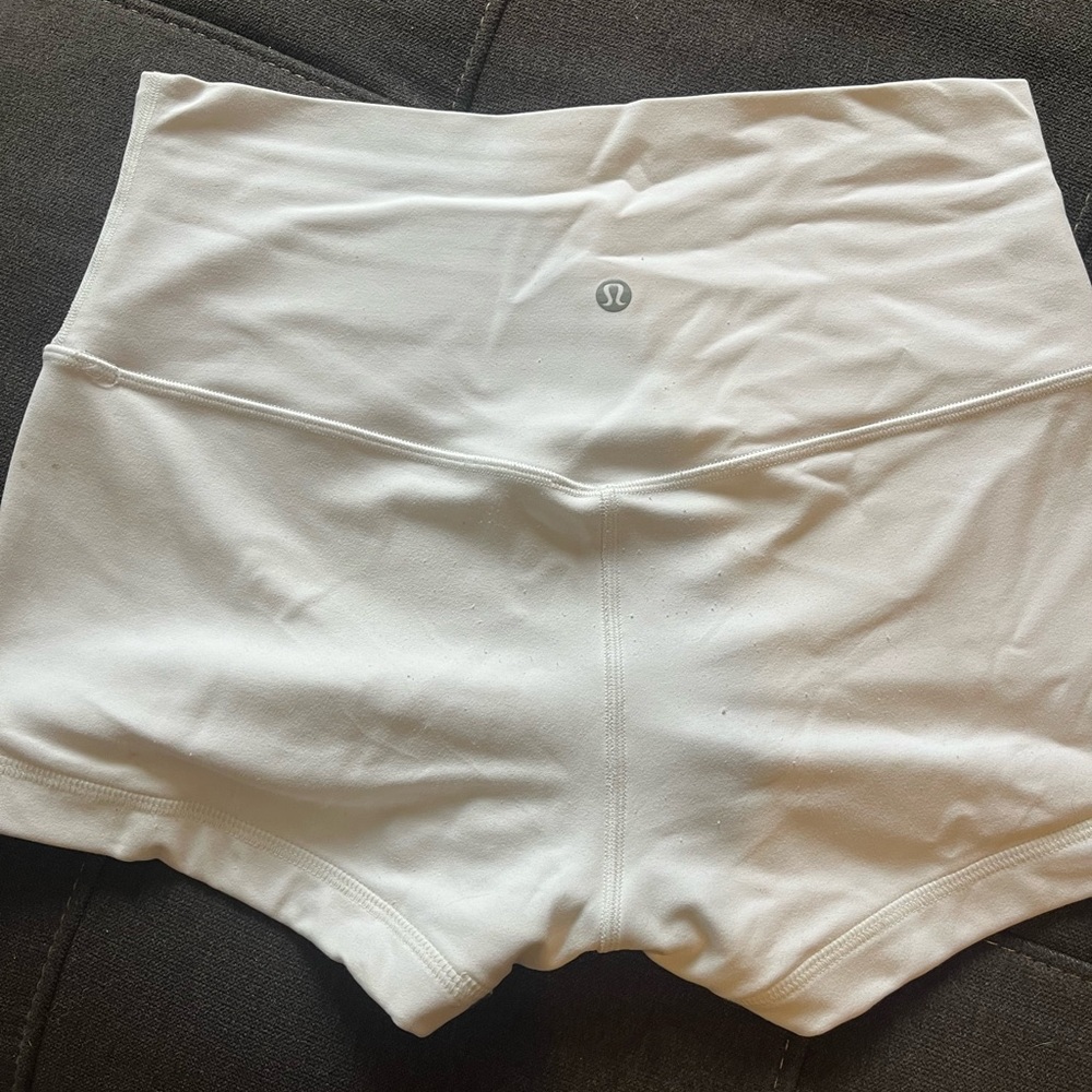 Lululemon align white shorts